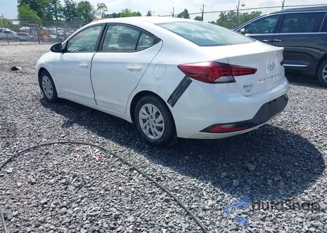 2020 Hyundai Elantra Se from USA, damaged, VIN 5NPD74LF6LH554106